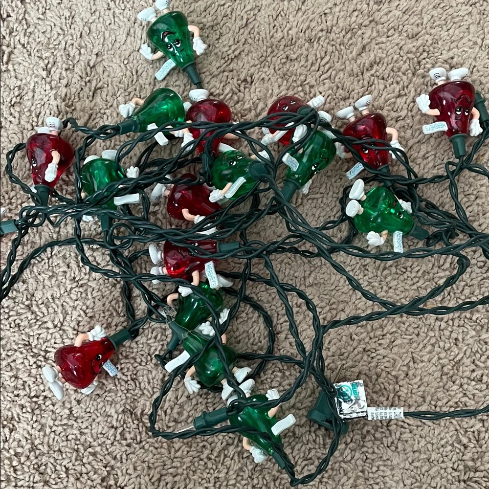 Hersheys Kisses Green and Red‎ Light Strand